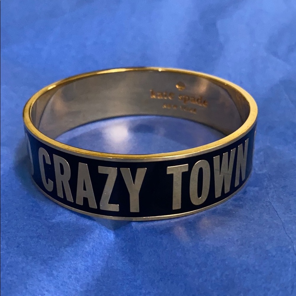 Kate Spade Crazy Town New York bracelet idiom